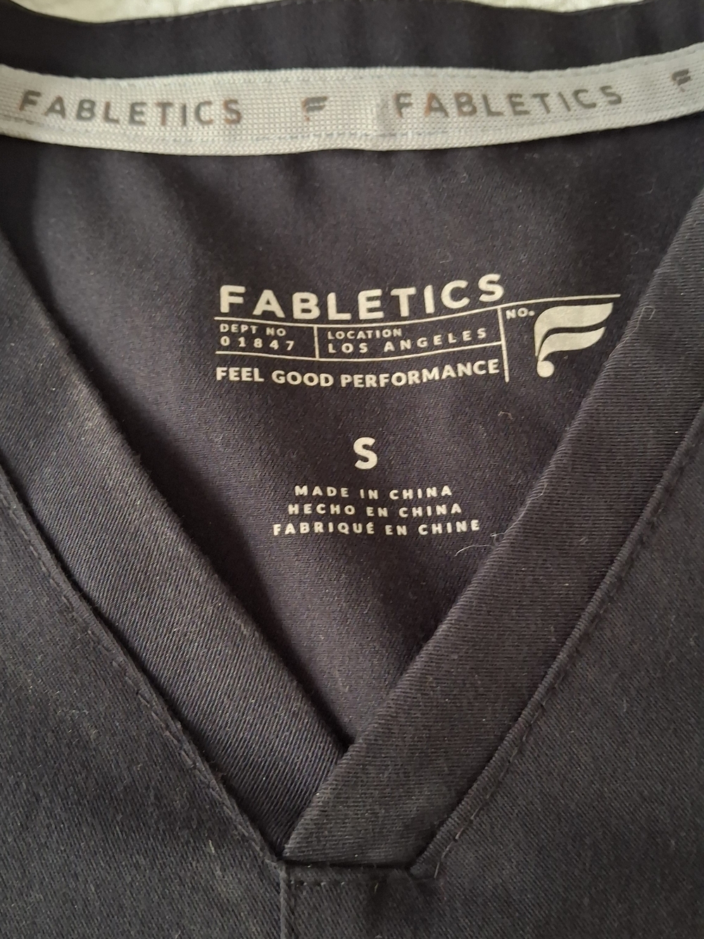 Fabletics Scrubs Top